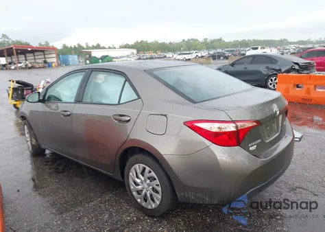 2019 Toyota Corolla Le из США, поврежденный, VIN 2T1BURHE4KC210837